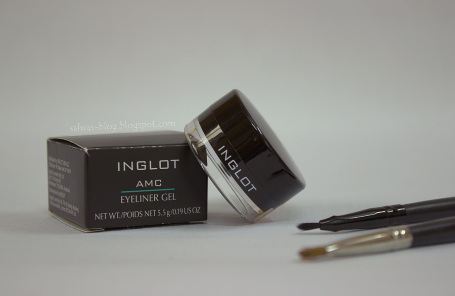 الكحل الكريمي من أنجلوت Inglot AMC Eyeliner Gel Review