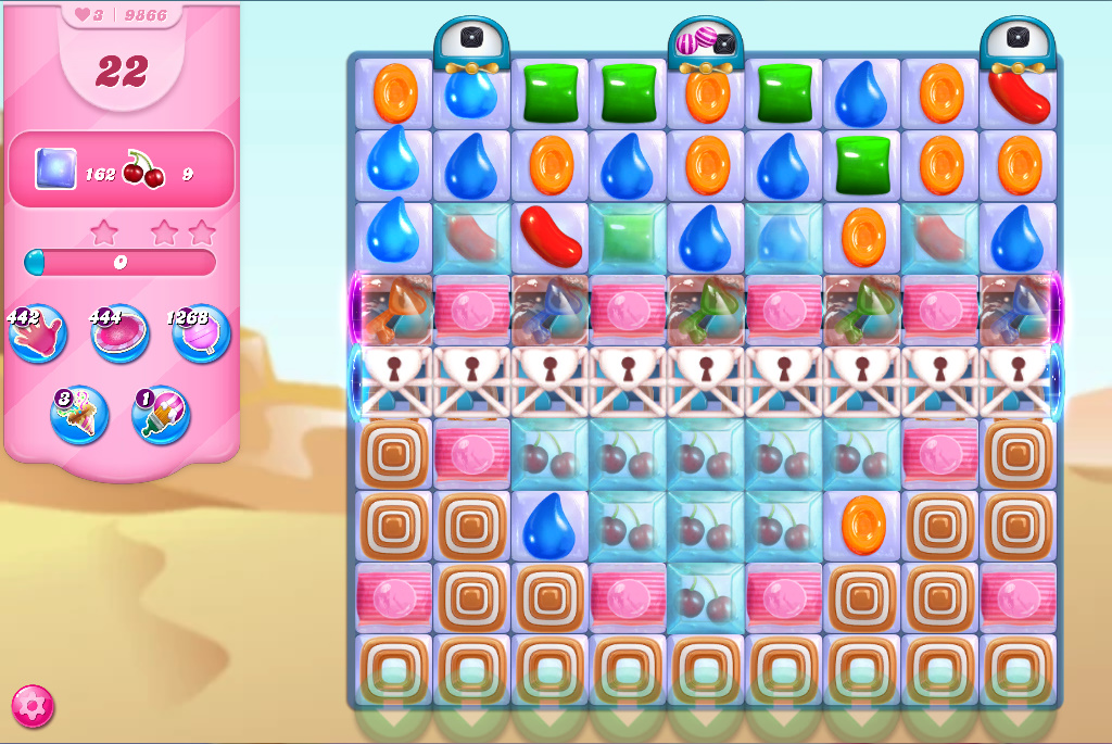Candy Crush Saga level 9866