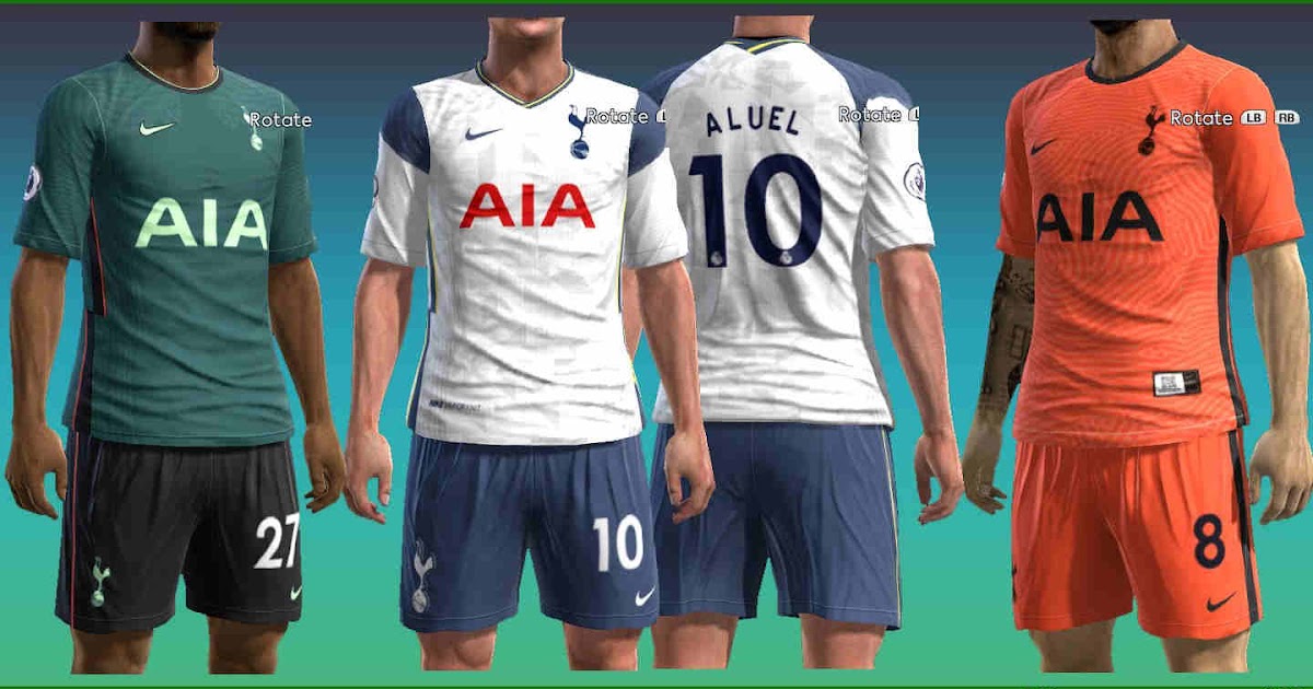 ultigamerz: PES 2013 Tottenham 2020-21 Kits