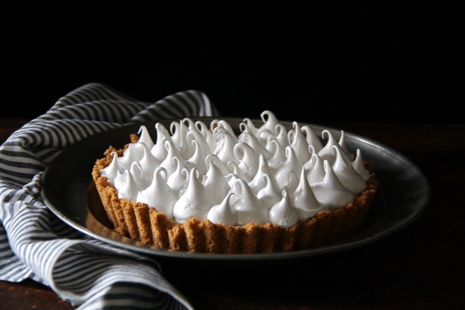salted sugared spiced™ Graham Cracker Custard Pie