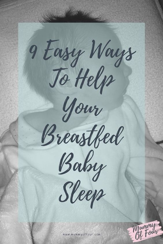 Baby Sleep Treatment How to get breastfed baby to sleep at night