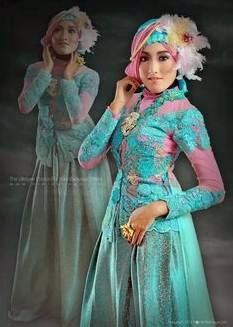 10 Gambar Model Baju Muslim Kebaya Wisuda Desain Terbaru 