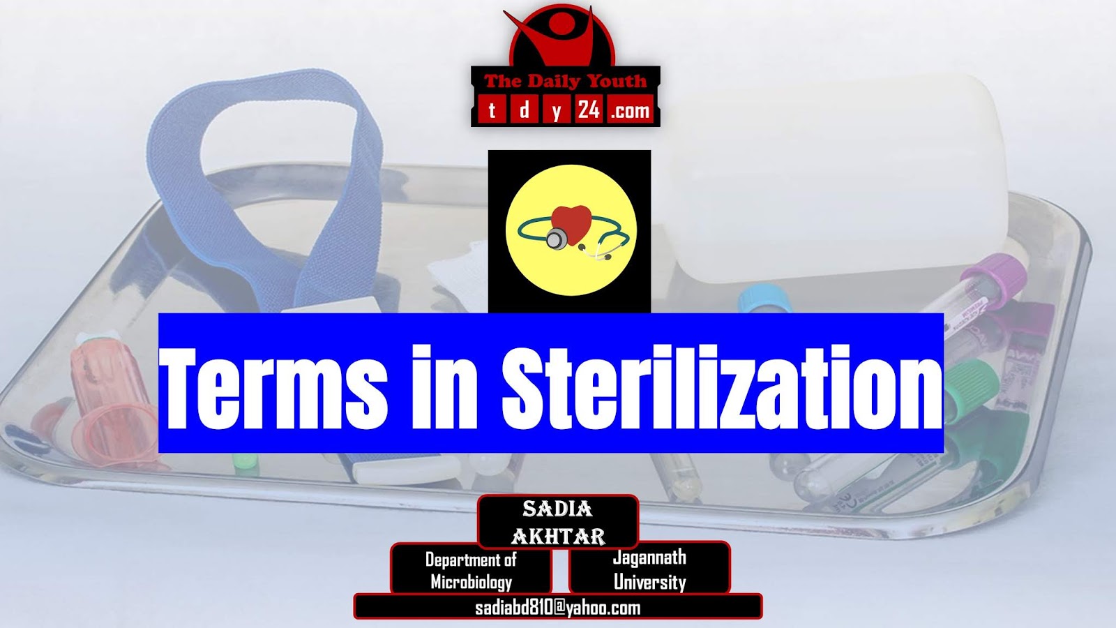 Terms in Sterilization
