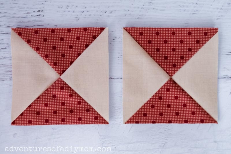 Hourglass Quilt Block Adventures of a DIY Mom