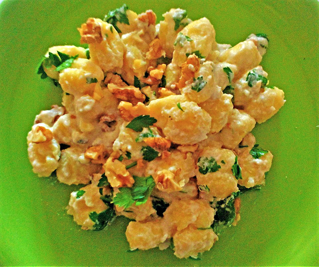 Gnocchi with Blue Cheese & Walnuts Recipe