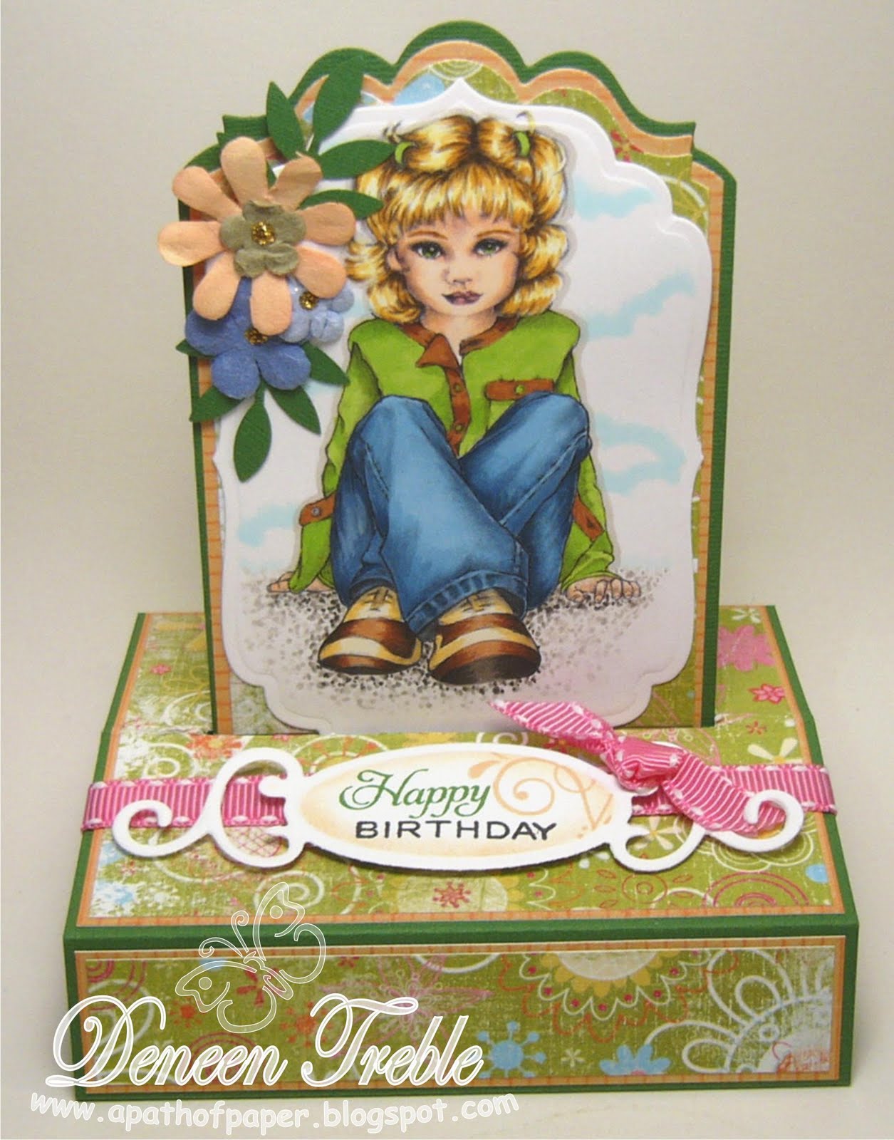 A Path of Paper Top Tip Tuesday PopUp Tag Card