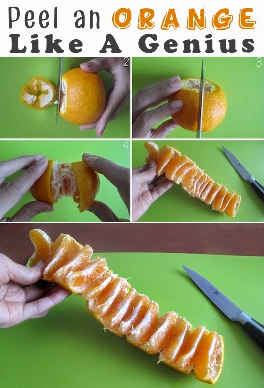 Oma Loves U Best Way To Peel An Orange