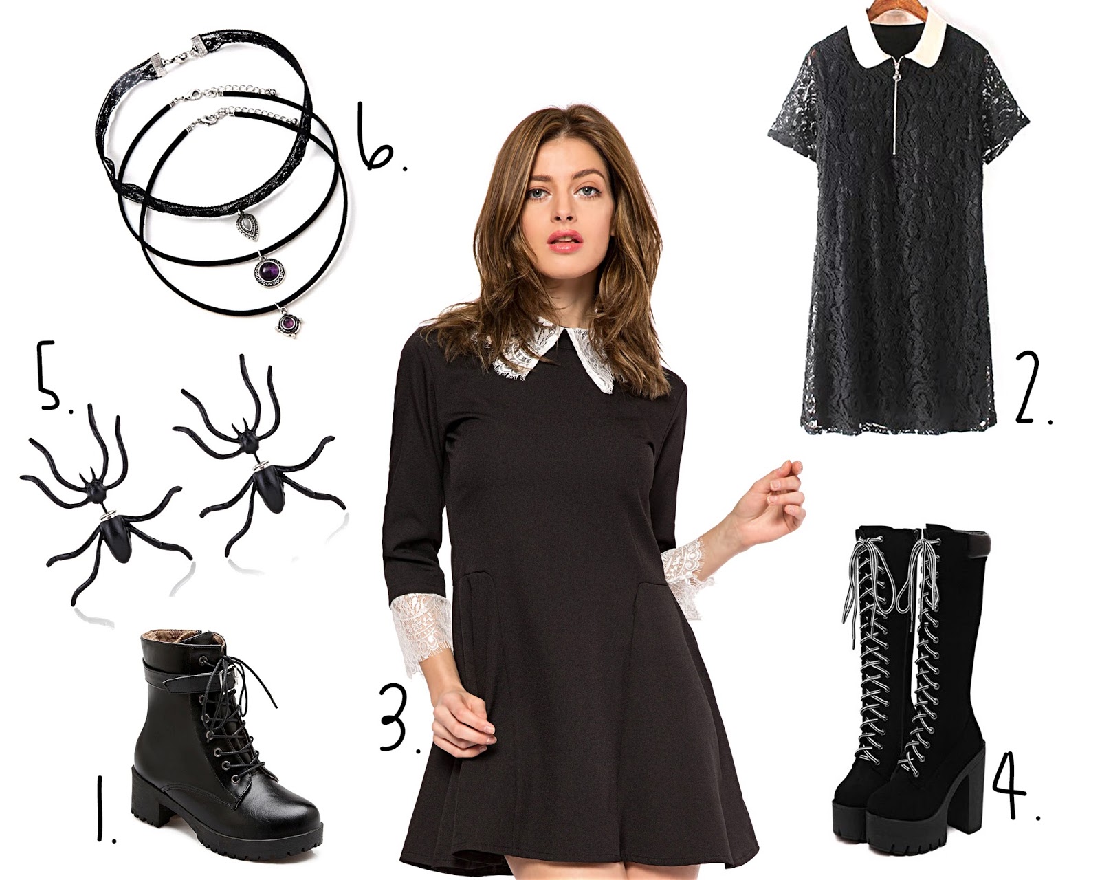 Wednesday Addams Halloween Outfit Inspiration