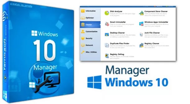 قم بتنزيل برنامج إصلاح وصيانة وتسريع الكمبيوتر Windows 10 Manager