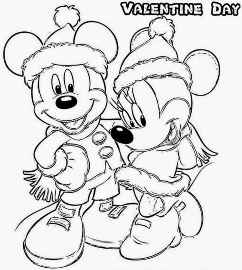 valentines coloring pages disney - photo #43