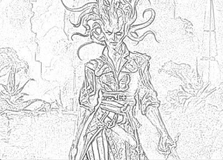 Magic: The Gathering coloring pages coloring.filminspector.com