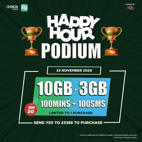 ONEXOX Happy Hour Podium ONEXOX Happy Hour Podium