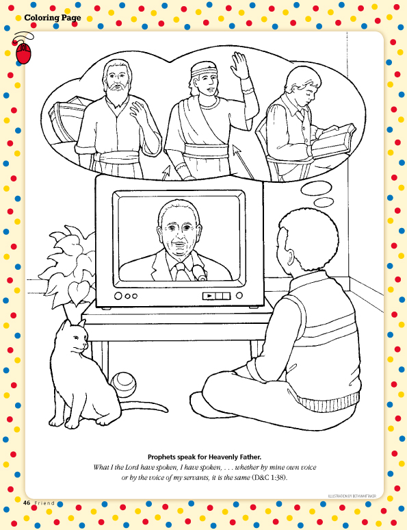 prophets coloring pages - photo #8