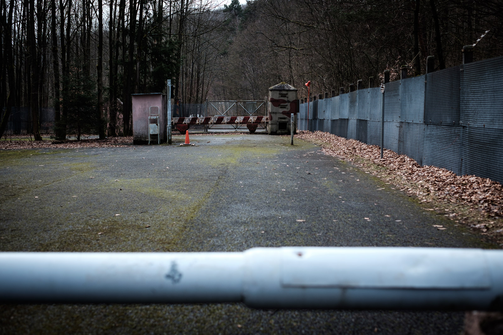 NahAufnahme Grenzübergang EußenhausenMeiningen