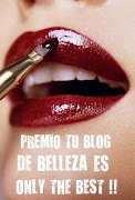 PREMIO BLOG DE BELLEZA ;)