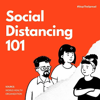 Social Distancing 101 #StopTheSpread Social Distancing 101 #StopTheSpread