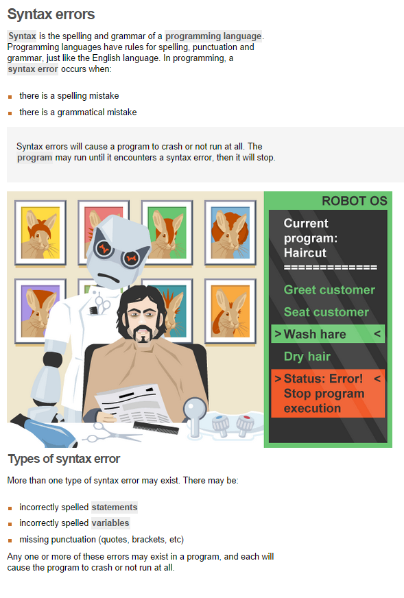 MrKnight.co.uk: Syntax Errors