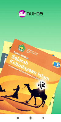 Screenshoot Aplikasi Android Buku Siswa SKI (Sejarah Kebudayaan Islam) Kelas 4 MI Kurikulum 2013 Revisi 2014