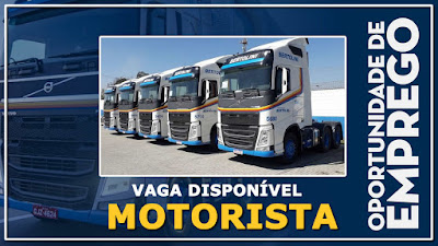 vaga para motorista carreteiro