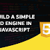 Create a simple 3D engine using Javascript 