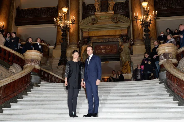 Crown Princess Victoria and Prince Daniel in Paris 