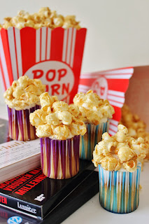 Popcorn cupcakes