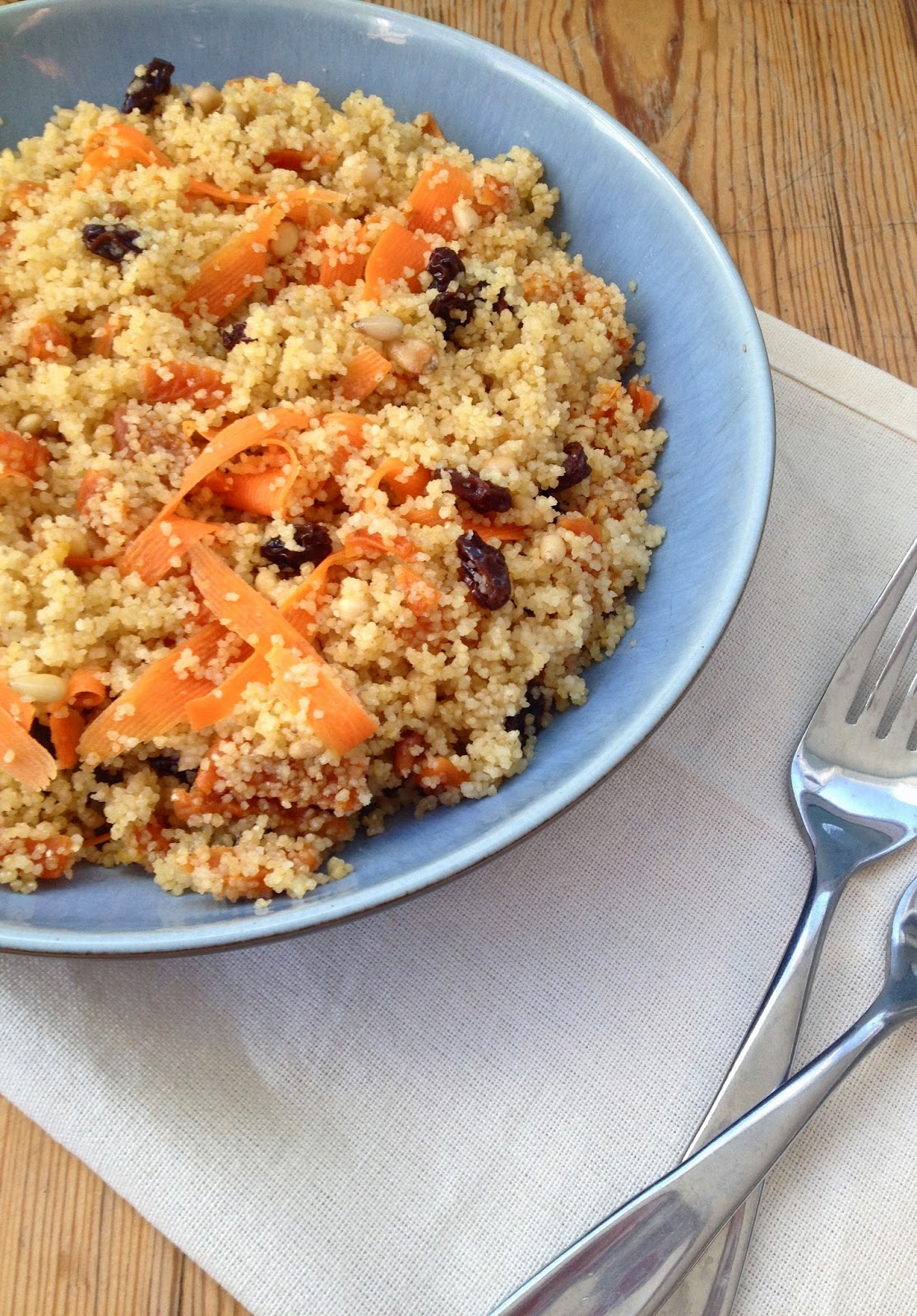 Orange and Dried Apricot Couscous
