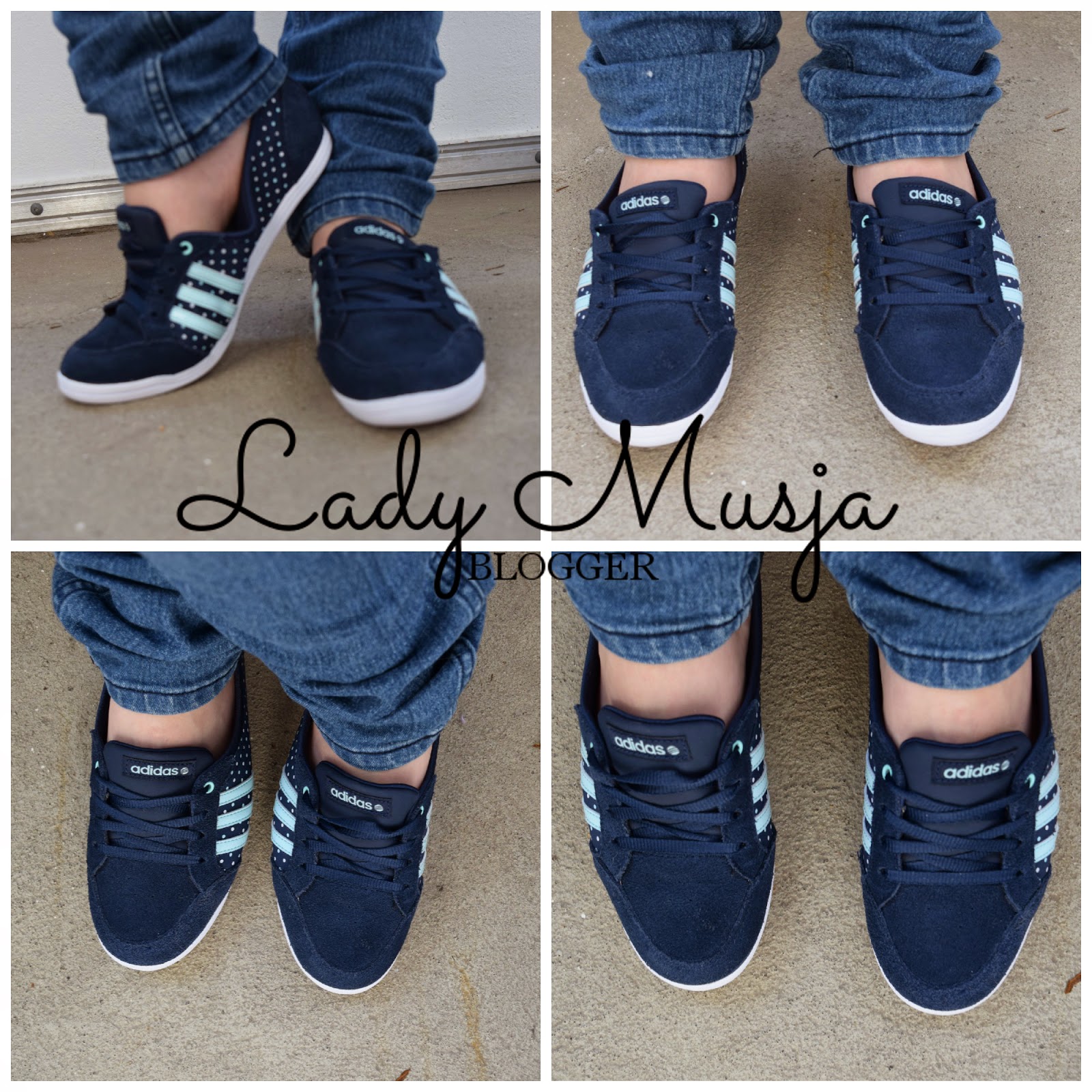 adidas neo schwarz punkte