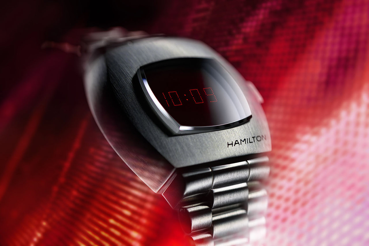 American Classic PSR Digital Quartz, Hamilton Watch - H52414130