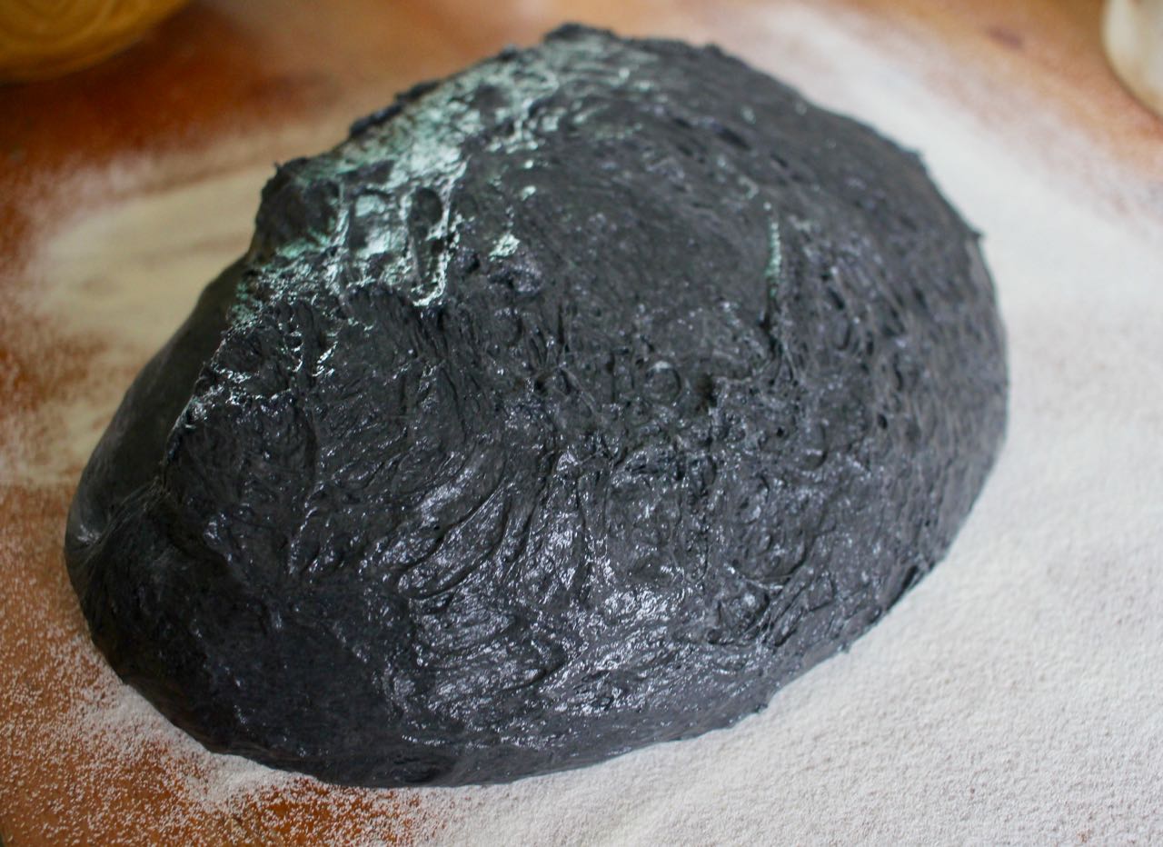 Green Gourmet Giraffe Charcoal overnight sourdough bread