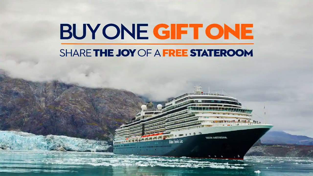 holland america 2x1 promotion