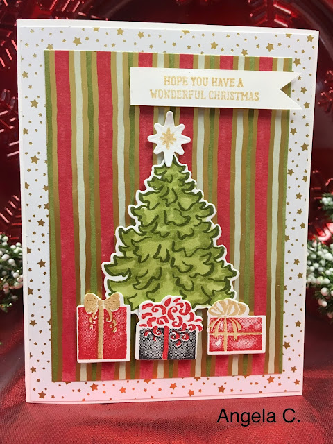 Stampin' Up!, Most Wonderful Time, www.stampingwithsusan.com, Christmas,