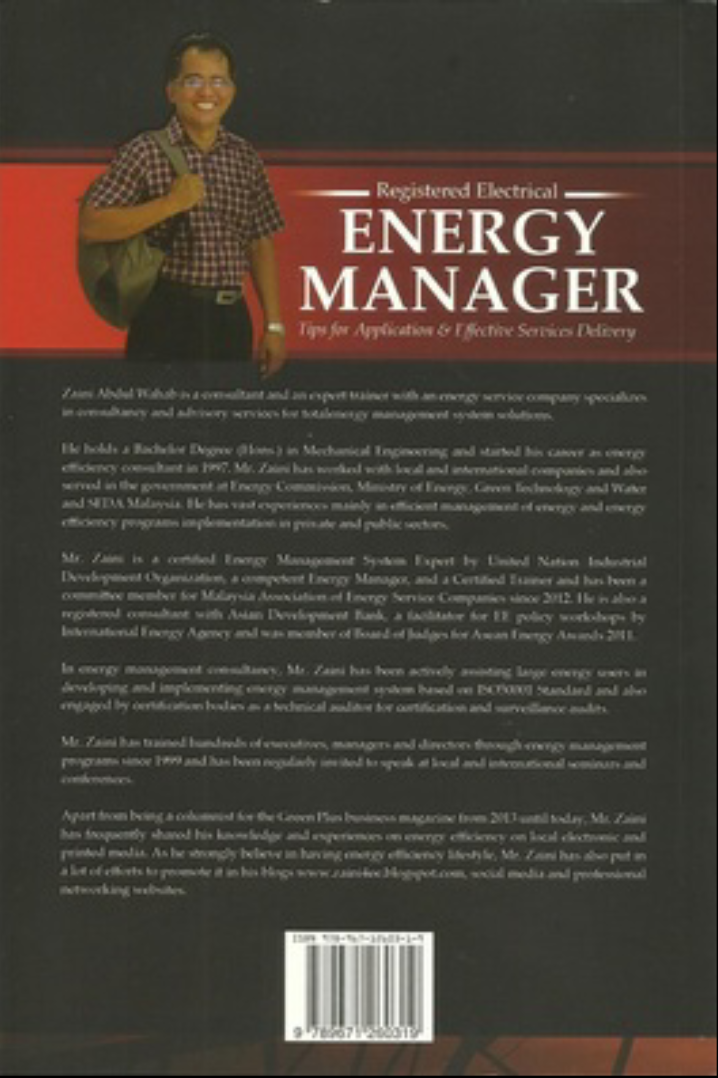 ENERGY EFFICIENCY THE NEWLY RELEASED BOOK FOR REGISTERED ELECTRICAL