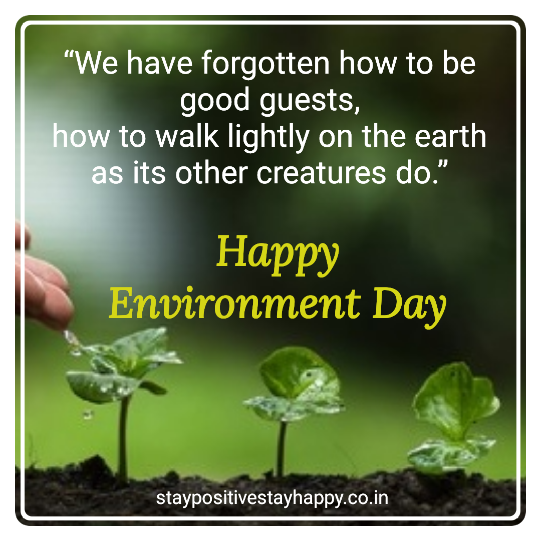 Quotes on World Environment Day/ Earth Day Quotes