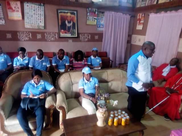  Photos: Leaders of communities in Edo State place a curse on native doctors, human traffickers