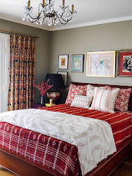 bedroom schemes scheme classic bhg colors bed gray bedding walls modern global oak paint curtains warm match grey wall furniture