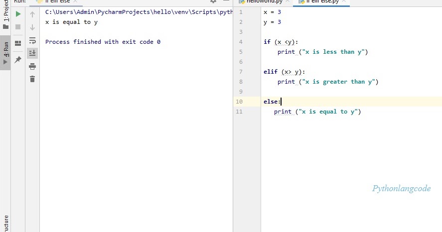 If Elif Else Statement | Python - if elif else Statement |control ...