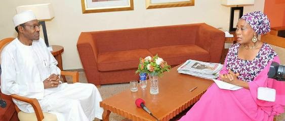 1 Photos: Buhari interviewed in London earlier today