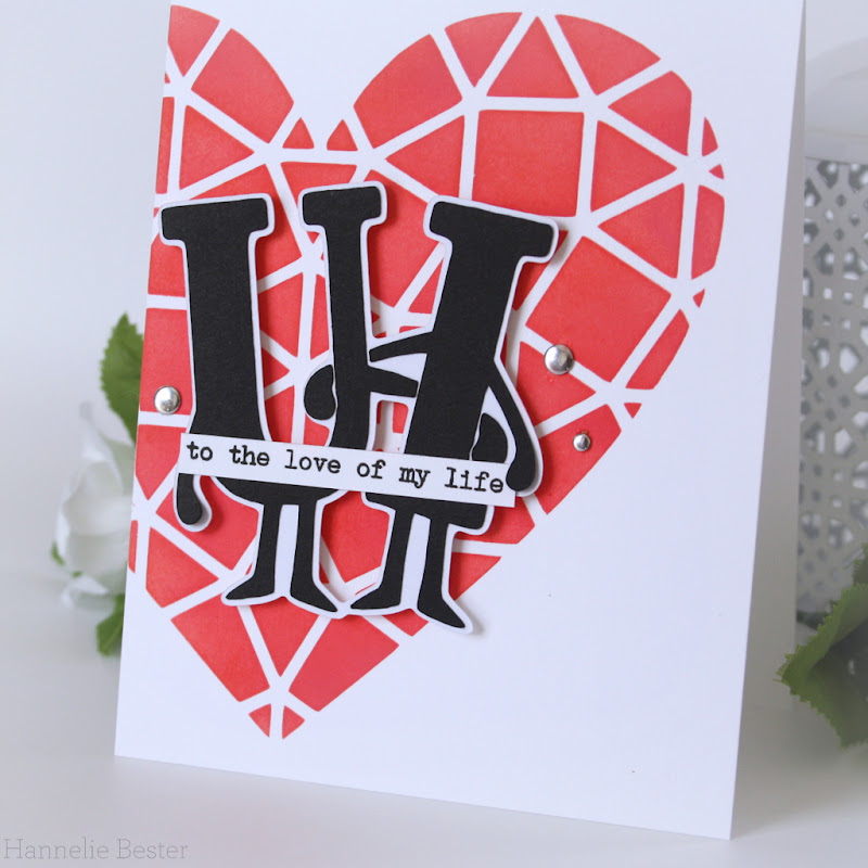 U & I : To the love of my love - Valentine's card