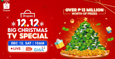 Shopee 12.12 Big Christmas TV Special on GMA Shopee 12.12 Big Christmas TV Special on GMA