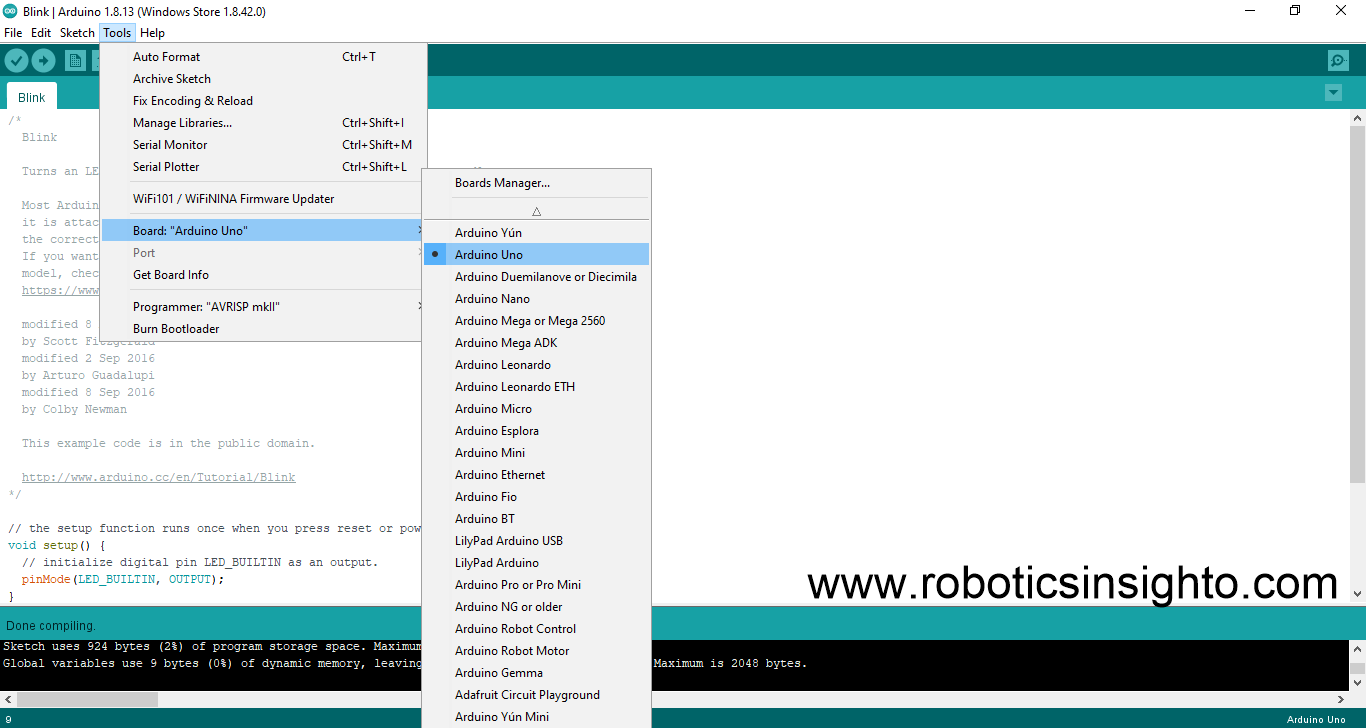 ARDUINO IDE WORKING AND FUNCTIONS
