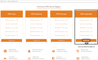 Premium VPN Server Di SkySSH