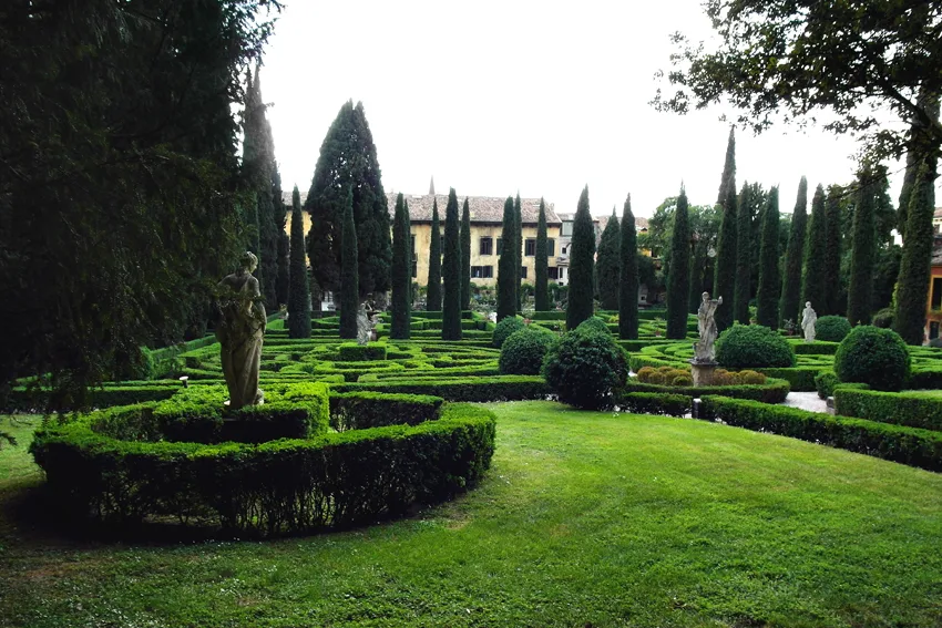 Ogród Giusti w samym sercu Werony