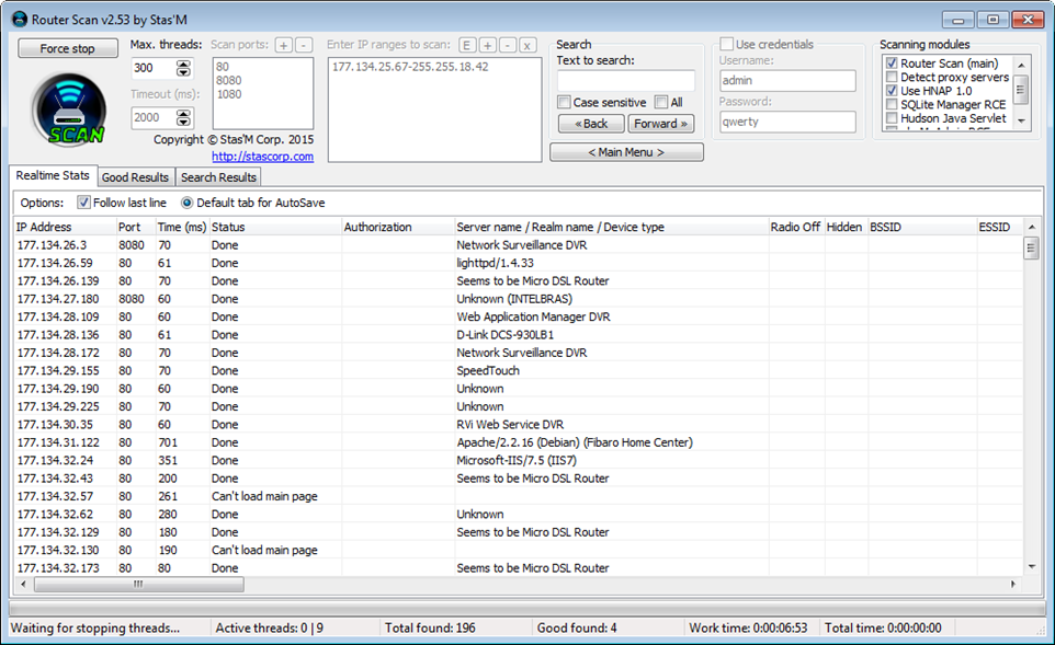 53. Angry ip scanner. 60. Router scan 2. 60.