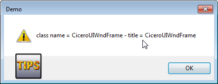 Get All Window Class Name Title Name using EnumWindows