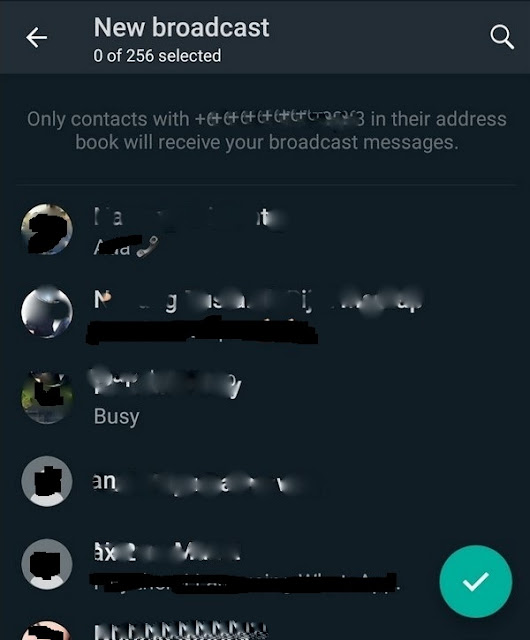 Cara Kirim Pesan Broadcast di WhatsApp