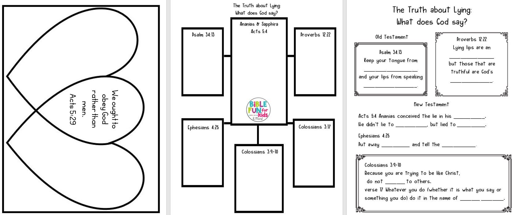 Acts Chapter 5 | Bible Fun For Kids