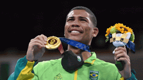 Brasil - Ouro - Olimpíadas - Tóquio - 2020 - Hebert Conceição - boxe
