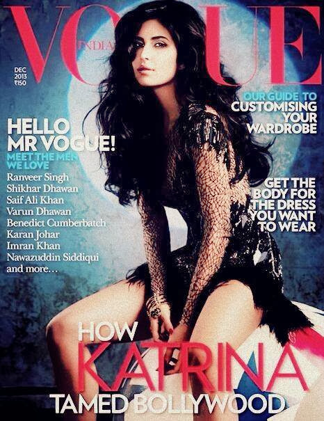 Katrina Tamed Bollywood: Katrina covers Vogue December issue