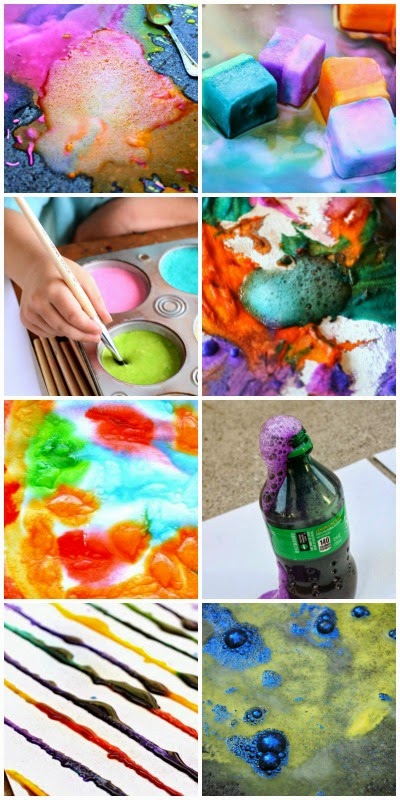 Erupting Paint Recipes ~ Learn Play Imagine